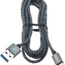 Charger Cables 3-Pack 2 (grey)- 110 inch. and 1  HDMI (Black ) - 56 inch
