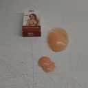 Joma Jewellery Sticky Bra Strapless Sticky Invisible Push up Silicone Bra for Backless Dress with Nipple Covers Adhesive Bras(C Cup)