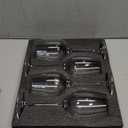 JBHO Hand Blown Italian Style Crystal White or Red Wine Glasses - Gift Packaging for Any Occasion - Lead-Free Premium Crystal Clear Glass - Set of 4-18 Ounce