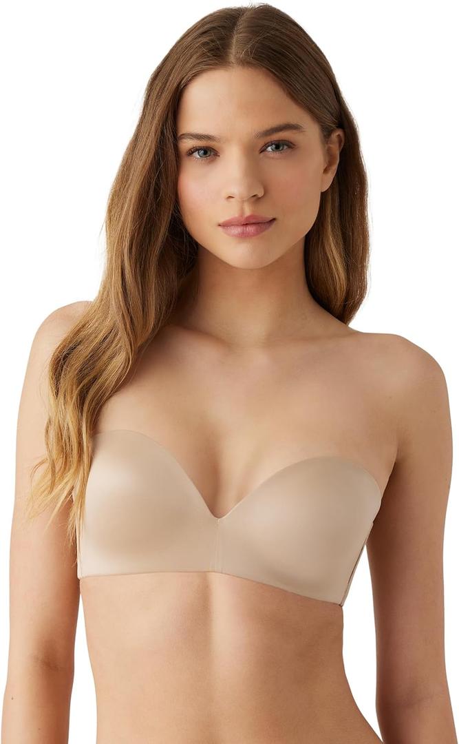 b.tempt'd by Wacoal Womens Future Foundation Wire Free Convertible Strapless T-Shirt Bra, Au Natural, 30C