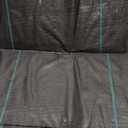4ftx100ft Weed Barrier Landscape Fabric Heavy Duty, 3.2oz Weed Barrier Fabric, Easy Setup Woven Garden Weed Fabric Landscaping Fabric