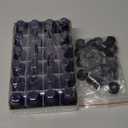 Vivaplex, 24, Cobalt Blue, 15 ml Glass Bottles, with Lids