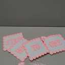 1/2 Birthday Girl, Half Way to One Baby Girl Pink Bow Half Birthday Decorations, 6 Month High Chair Banner Party Supplies