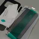 ESR 3 Pack for iPhone 17 Pro Max Privacy Screen Protector, Military Grade Shatterproof, 9H Hardness, Anti-spy Tempered Glass with UltraFit Tray