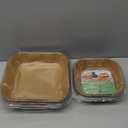 Air Fryer Liners for Ninja Crispi, Disposable 125 + 125 Pcs Ninja Crispi Accessories for Ninja Crispi 4-in-1 Portable Glass Air Fryer Cooking System, Non-Stick Ninja Crispi Liners Disposable