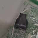 Phone Cable 2 Way Splitter RJ11 6P4C Telephone Line Cord Adapter with 3 inch Cable for Landline Phone Wire, Black, AV01203