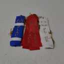 48PCS Award Ribbons, Medal Ribbons for 1st, 2nd, 3rd Place, Event Card & Rope Included, Perfect for Competitions, Sports Events, School Challenges, Vibrant Blue, Red, and White