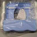 Musical & Sound Toddler Potty Training Seat w/Step Stool Ladder - Collapsible & Adjustable Toilet, Pre Assembled Toddler Toilet Seat w/Music & Sounds - Splash Guard & Anti-Slip Steps - Blue