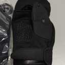 Heated Gloves for Men Women, Rechargeable Detachable Full & Half Hands Heated Glove Fingerless Electric Heating Gloves Hand Warmer for Work, Hunting, Skiing, Outdoor Work (Black, M)