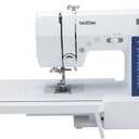 Brother CS7000X Computerized Sewing and Quilting Machine, 70 Built-in Stitches, LCD Display, Wide Table, 10 Included Feet, White