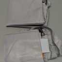 Polecasa Extra Heavy Duty Large Laundry Bag with Sturdy Handles and Drawstring Closure, 2 Pack 28 x 36 inches Durable Storage Bags for Basket, Hamper, College, Dorm, Travel, Silver