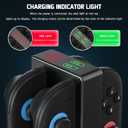 Controller Charger Dock Station for Nintendo Switch 2 Joycon, FANPL Charging Stand for 4 Switch 2 joycon Charging Indicator and Type C Charging Cable