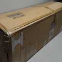 9 ft. Unlit PVC Slim Pencil Artificial Christmas Tree with Solid Metal Legs in Green