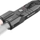 TOUGHSOUL MLOK Picatinny Mounted 1450 Lumen Flashlight 940nm IR Illuminator Infrared Flashlight Combo, Low-Profile Tactical Light with Built-in Rechargeable Battery (MLOK Mounted)