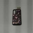 Petitian for Samsung Galaxy S22 Case with Wallet - Women Girls Cute Girly Aesthetic Unique Design Leather Credit Card Holder Cardholder Stand Wristband for S22, Miqi