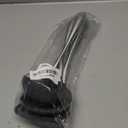 Silicone Stainless Steel Kitchen Utensils Set, 3-Pieces Flexible Silicone Head Cooking Utensil with Wok Spatula, Ladle, Slotted Spoon (Grey)