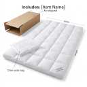 450g Mattress Toppers (White, King)