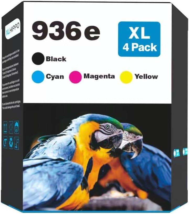 936XL 936e 9125e Ink Cartridges Replacement for HP 936e 936 Ink Cartridges for HP Printers OfficeJet Pro 9120e 9125 e 9130e 9135e 9730e, for Office Jet Pro 9120 9130 9120e series Printer Ink Cartridge