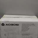 AAOBOSI Meat Grinder Electric 3000W Max with Touch Color Screen, Auto-Reverse & Built-in Storage - 3 Speed Settings,Grinding, Sausage & Kibbe Making for Home Use, Stainless Steel