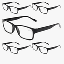 Gaoye Professional Reading Glasses for All Day - Computer Readers with Blue Light Protection - Value Pack +1.5
