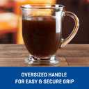 Anchor Hocking Caf Glass Coffee Mugs, 16 oz, Set of 6