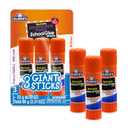 Elmer's Disappearing Purple School Glue Sticks Washable 22 Grams 3 Count