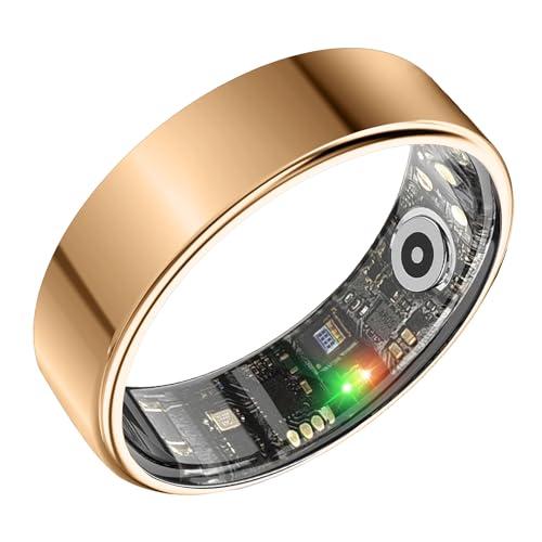 BENIO Gen 2 Smart Ring for Women & Men, Heart Rate,Fitness Tracker with Sleep，Step/Sleep/Blood Oxygen/Heart Rate Tracker, 5ATM Waterproof for iOS and Android,No Subscription, Xmas Gifts,Rose Gold 11