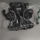 rabbitgoo Escape Proof Dog Harness, Soft Padded Full Body Pet Harness, Reflective Adjustable No Pull Vest with Lift Handle and Leash Clip for Large Dogs Walking Hiking Training, S, Black (Small (Pack of 1))