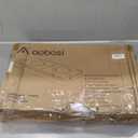 Aobosi Double Induction Cooktop,Portable Induction Cooker with 2 Burner Independent Control,Ultrathin Body,10 Temperature,1800W-Multiple Power Levels,4 Hour Timer,Safety Lock