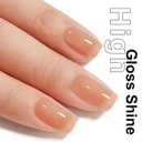 MAYCHAO Jelly Gel Nail Polish -15ML Iced Tea Jelly Gel Polish Soak Off UV LED Tea Color Nail Polish for DIY Manicure Home Salon Nail Art, 0.5 OZ