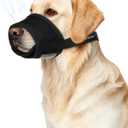Soft Dog Muzzle for Anti Biting & Barking  nylon-Black-L-20260204