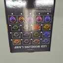 BRIGHTDECK 2 Pack Halloween Neon Signs, White Ghost, Blue Bat Full Moon Neon Lights Decorations, USB/Battery Powered Led Neon Sign for Halloween Wall Decor, Bedroom, Kids Gift, Bar, Party(Full Moon)