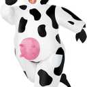 Morph Adult Inflatable Cow Costume - Funny Farm Animal Outfit, Easy Wear, Durable Material, Perfect for Halloween