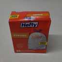 Hefty Strong 13 Gallon Trash Bags, Tall Kitchen Trash Bags, UnscentedLarge Trash Bags with Drawstrings, Durable Closure, Resists Leaks, Punctures, and Tears, White, Unscented, 90 Bags