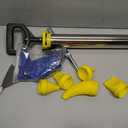Mortar Pointing Grouting Gun with Grout Tools
Stainless Steel Cement Caulking Gun Mortar Grouting Tool with 5 Nozzles for Tile Installation, Sealing, and Joint Filling