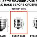 25 Pack Multicolor C9 Faceted LED Christmas Light Bulbs for Indoor and Outdoor Use E17 Base Commercial Grade Bulbs