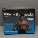 Ally Peaks Pull Up Bar for Doorway | Thickened Steel Max Limit 440 lbs Upper Body Fitness Workout Bar| Multi-Grip Strength for Doorway | Indoor Chin-Up Bar Fitness Trainer for Home Gym Portable (Silver2)