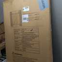 Fairy Baby 40.5" Extra Tall Baby Gate for Stairs, Fits Openings of 40.6" to 54.7" Wide, Extra Wide Dog Gate Indoor, Pressure Mounted Walk Thru Swing Auto Close Metal Puppy Barrier for Doorway, Black