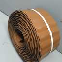 Land Guard Corrugated Garden Edging Border, 6"×100' Landscape Paver Edging, Tall Landscape Edging, Fence for Garden, Flower Bed, Lawn and Landscape Edging (Red Rust)