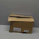 RACETOP 100 Pack Small Gift Bags 5.8x3.2x8.25 Inch White Kraft Paper Bags with Handles Bulk, Retail Shopping Bag for Birthday Party Favors, Grocery, Wedding, Craft