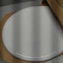 Mayfair Linden Slow Close Toilet Seat, Non Slip Heavy Duty Wood, Easy Install, Round, White