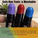 12 Pack Dog Hair Color Dye - Vibrant, Washable, and Safe Temporary Pet Hair Dye - Perfect for Grooming, Festivals, and Creative Styling - Assorted Colors for Dogs, Cats, and Pets