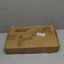 MOUNT PRO Single Monitor Wall Mount for 13 to 32 Inch Computer Screens, Height Adjustable Wall Mount Monitor Arm Holds Up to 19.8lbs, Full Motion Wall Bracket, VESA Mount 75x75, 100x100, Black