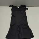 SHAPERX Women's Shapewear Bodysuit Tummy Control Seamless Zip-Up Body Shaper Waist Snatched Body Suit S/M