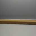 Exclusive Home Curtains ER1012-01 66120 Ogee 1" Curtain Rod and Finial Set, 66"-120", Matte Silver