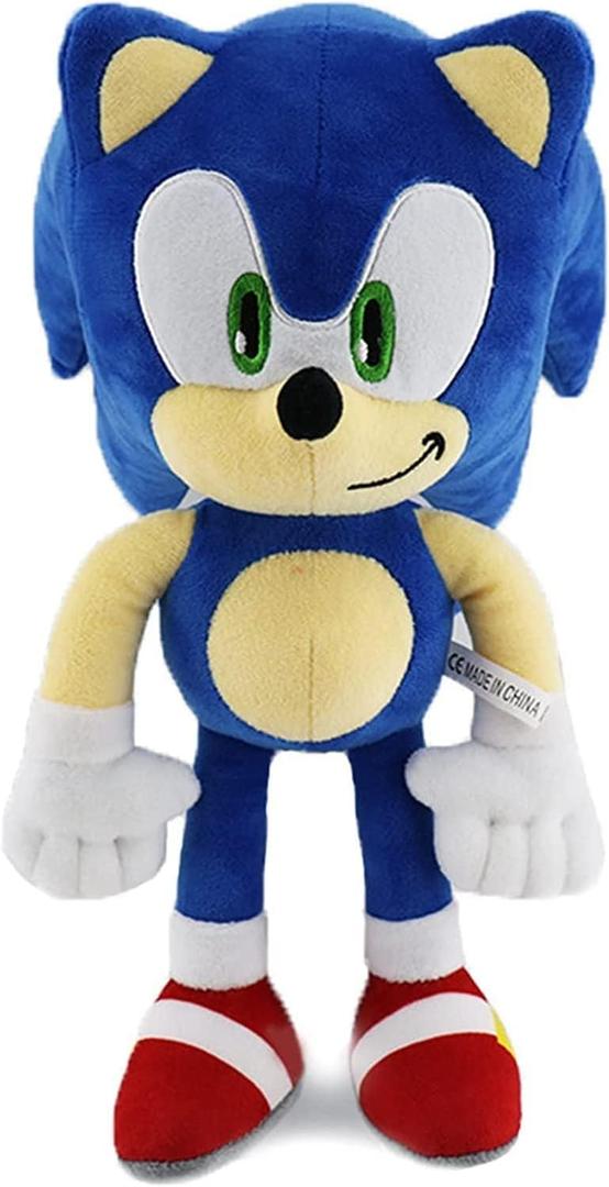 SHIRIA Plush Doll,The Movie Toy,Stuffed Animals Plush Pillow,Gift for Kids (Sonic)