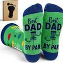 VICRAZY Golf Gifts for Men, Women - Golf Accessories, Golf Socks for Dad, Mom - Funny gift, Christmas Gifts, Stocking Stuffer (Disc02)