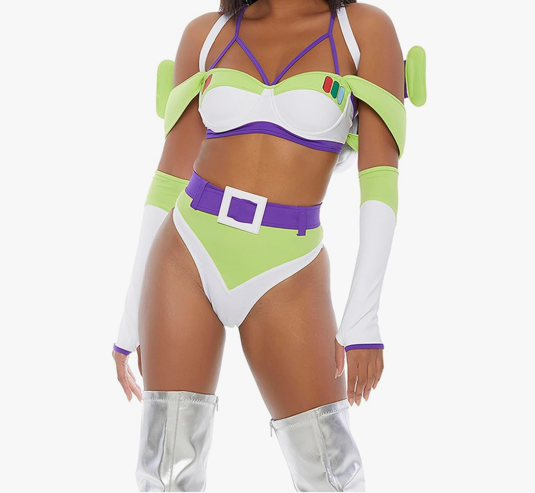 Forplay Women's to Infinity Sexy Astronaut Movie Character Costume S/M