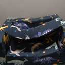 Kids Couch, 2-in-1 Kids Fold Out Couch, Convertible Kid Sofa to Lounger for Girls and Boys, Soft Toddler Chairs Comfy 1-3 Years Old (Dinosaur)