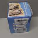 Duocharm Interactive Dog Toys Tug of War,Dog Puzzle Toy Squeaky for Medium Small Breed Mental Stimulation,Indestructible Food Dispensing Dog Toy to Keep Busy,Red Yellow